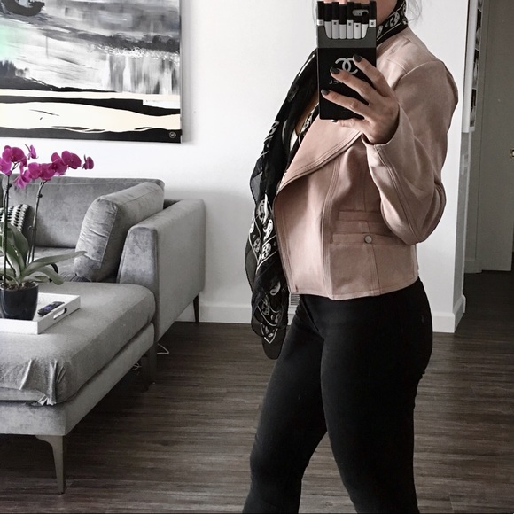 LAST 1! LYSEE MOTTO SUEDE JACKET - Picture 4 of 6